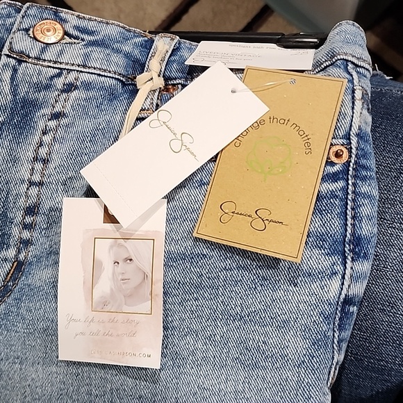 Jessica Simpson high rise straight leg lived in vintage - Picture 5 of 6